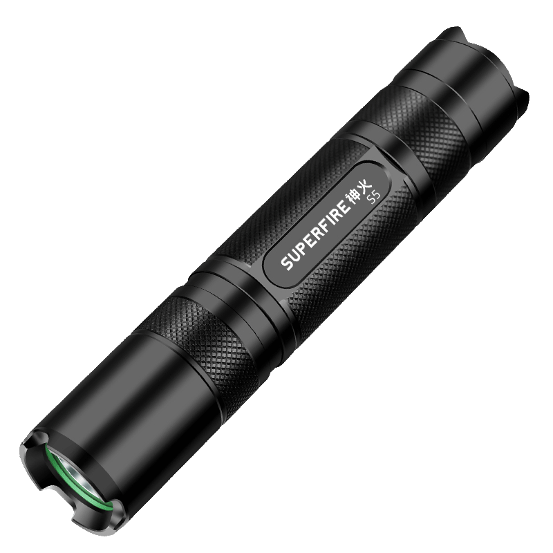 SupFire S5 High Brightness Flashlight LED Rechargeable Portable Mini Outdoor Long Battery Life