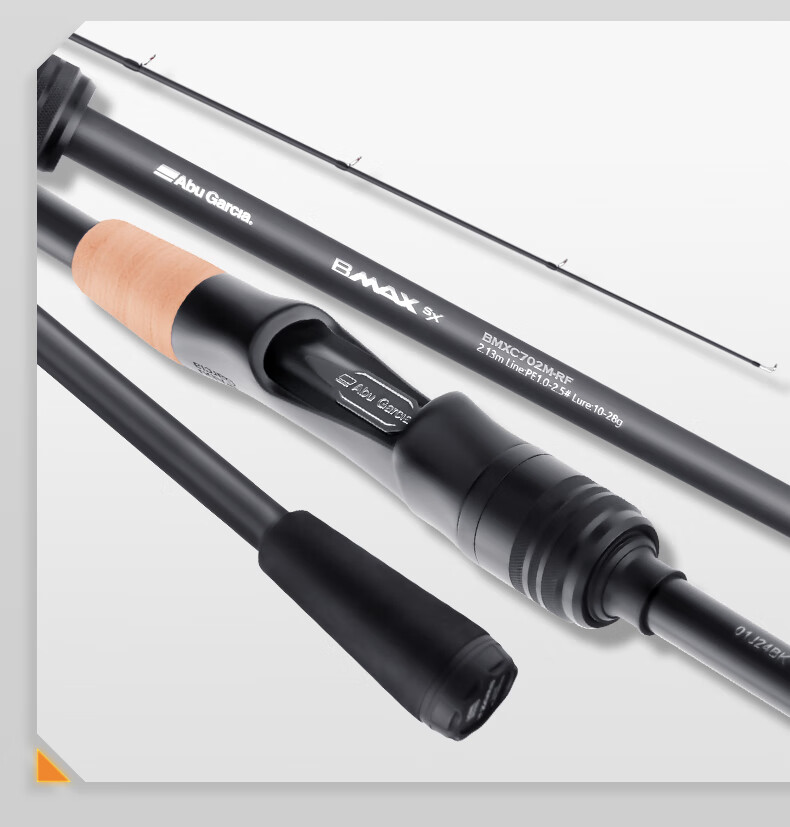 ABU GARCIA BMAX SX Lure Rod with Medium Action, Versatile Long-Casting Rod, 2.9-Meter Straight Handle MH Action-RF 13