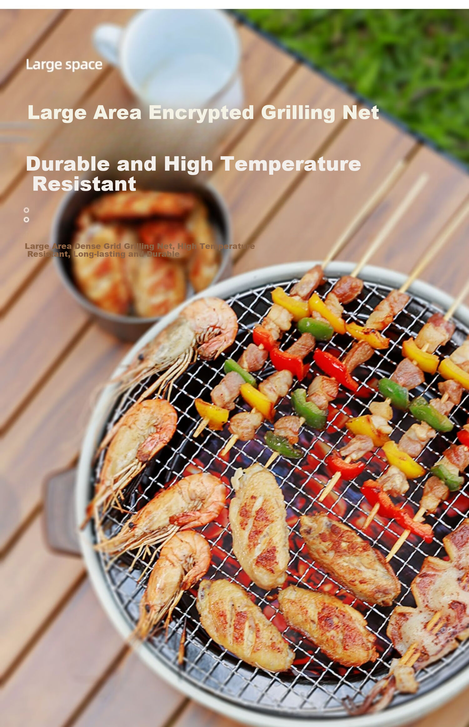 CAMELJEANS Tea Brewing And Grilling Plate, Korean-Style Barbecue Grill, Outdoor Portable Non-Stick Pan for Camping Stove, 174BJ35743 6