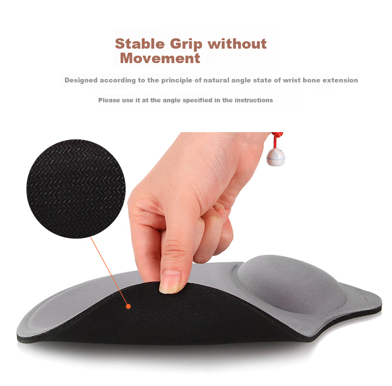 ECOLA Extra Large Mouse Pad, Thick Warm Hand Rest Mat for Gaming, Office, Laptop And Desktop Computer Use, Black Desk Pad 7