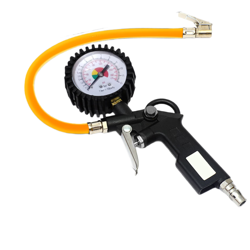 Beifute Car Tire Pressure Gauge, Tire Pressure Meter, Tire Pressure Monitor, Air Inflator, Tire Pressure Meter with Air Gu