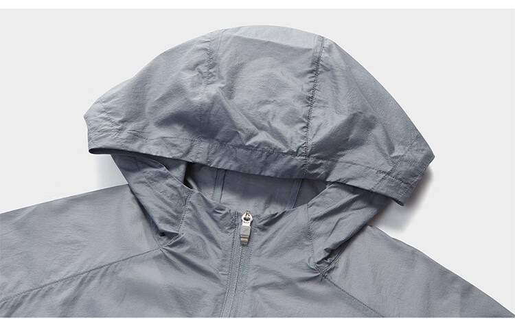 FILAFUSION FILA Trendy Woven Jacket for Men, Summer Fashion Casual Sun Protection Hooded Top 35