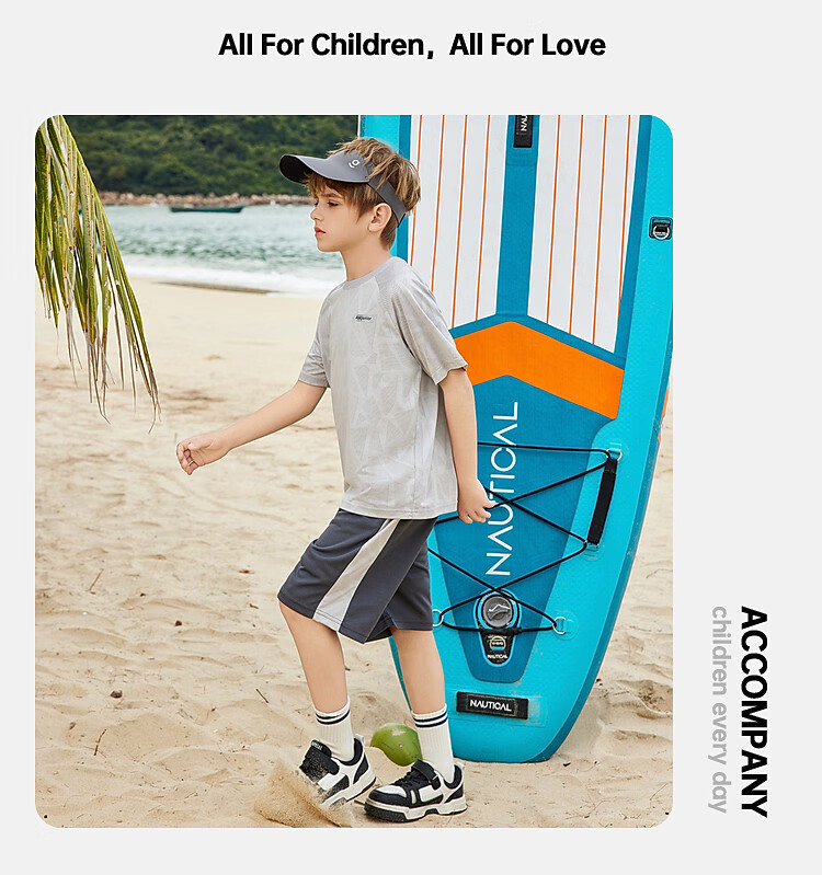 ASK JUNIOR Children's Clothing Set, Boys' Summer Outfit, Cool Thin Short-Sleeve T-Shirt And Shorts, Running Sports Two-Piece Set, Blue 12