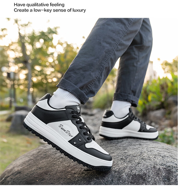 VANCAMEL Men's Sneakers, Couple's Outdoor Casual Shoes, Men's Sports Shoes, Women's White Shoes, 6066 White, Size 38 18