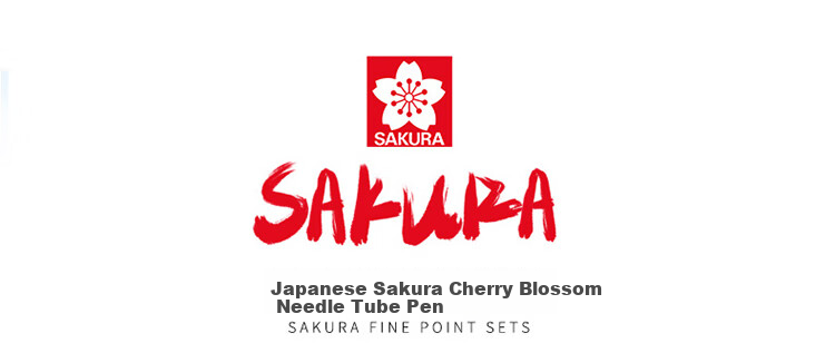 SAKURA PIGMA Imported Needle-Tip Pen, Line Drawing Pen, Gel Pen, Signature Pen, Drawing Pen, Ink Pen, Gift Set of Ten Pencils XSDK-10P 1
