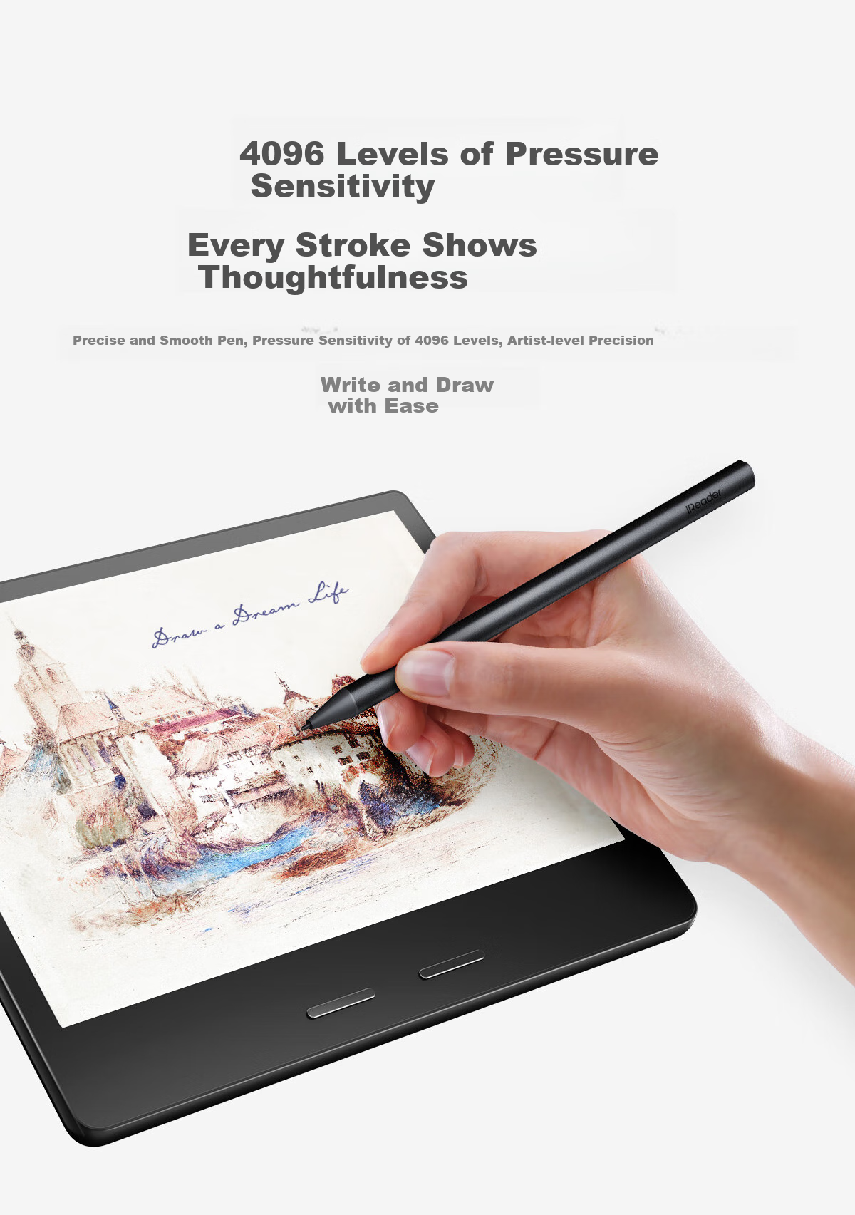 IReader [Ocean4/5C Series Exclusive] Pencil Capacitive Stylus 3