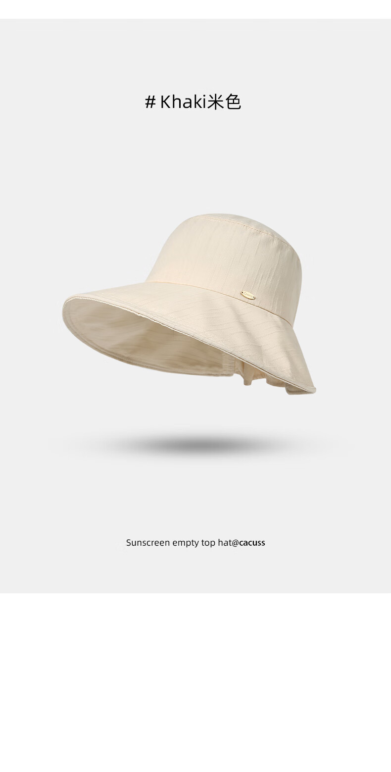 CACUSS Large Brim Sun Hat for Women Summer Lightweight Outdoor Sun Protection Foldable Pure Cotton Beach Hat Pink 12