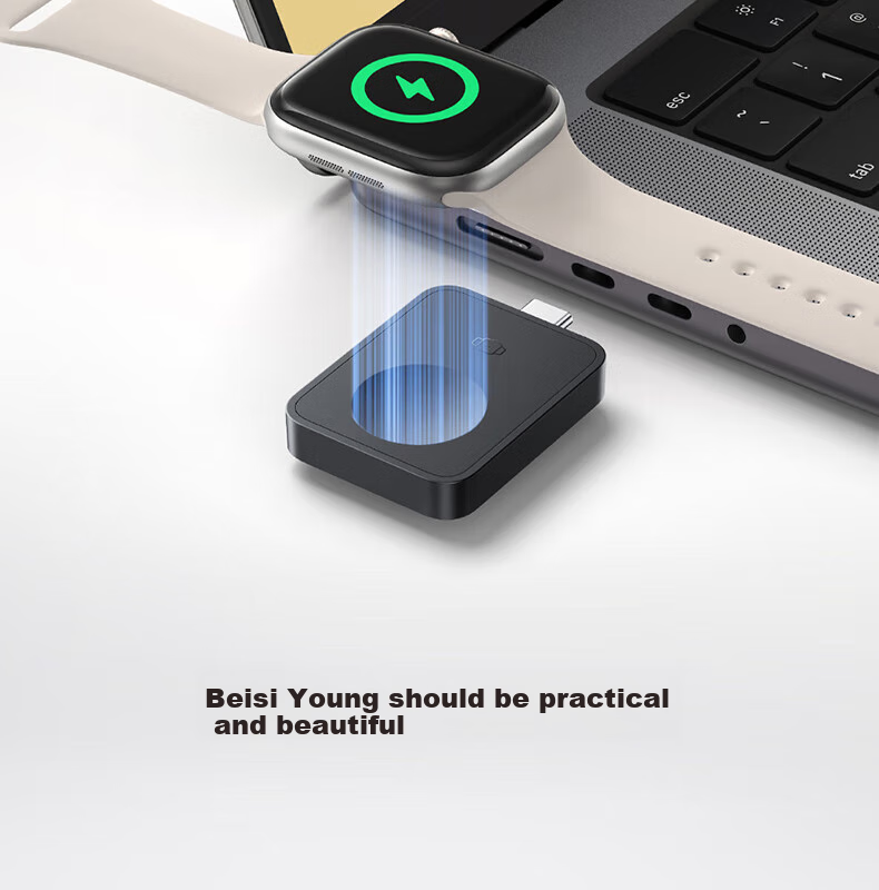 Baseus MagPro Magnetic Apple Watch Wireless Charger 2.5W Compatible with Apple Watch 10/9/8/7/6/5/4/3/2/SE/Ultra 2