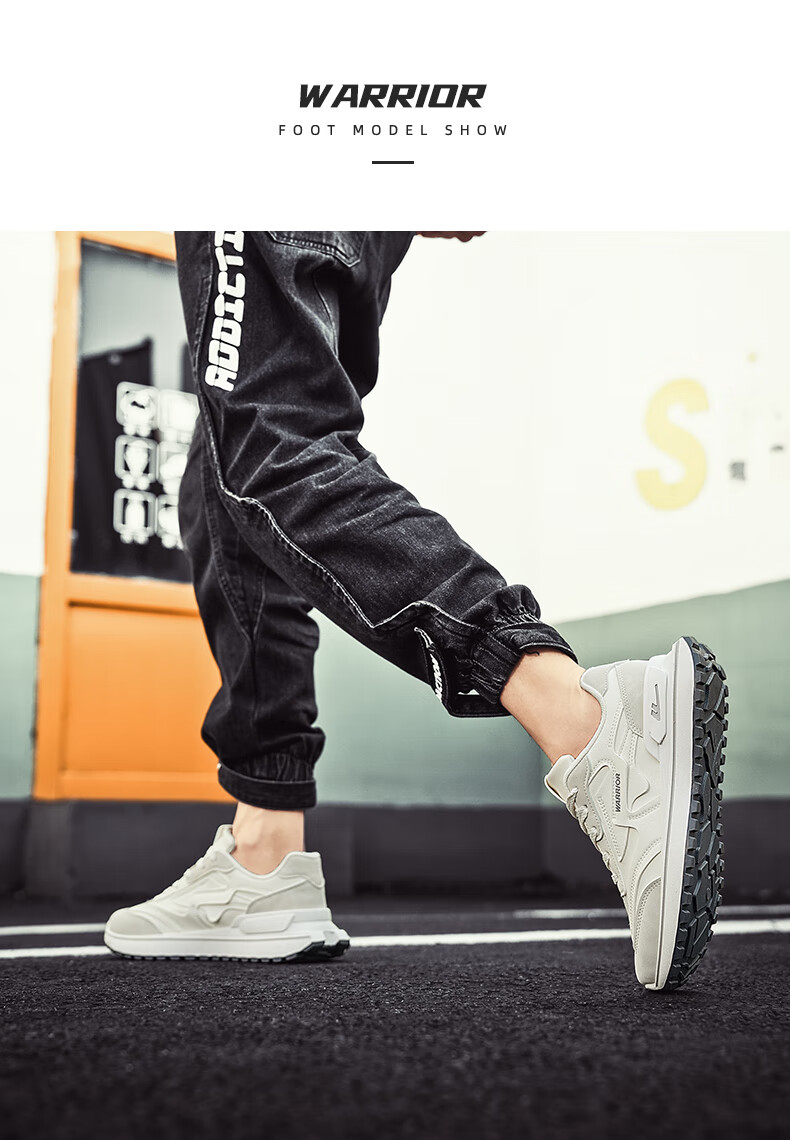 Huili Official Men's Sneakers, Spring And Autumn New Style Forrest Gump Shoes, Casual Versatile Men's Dad Shoes, Beige/black, Size 39 10
