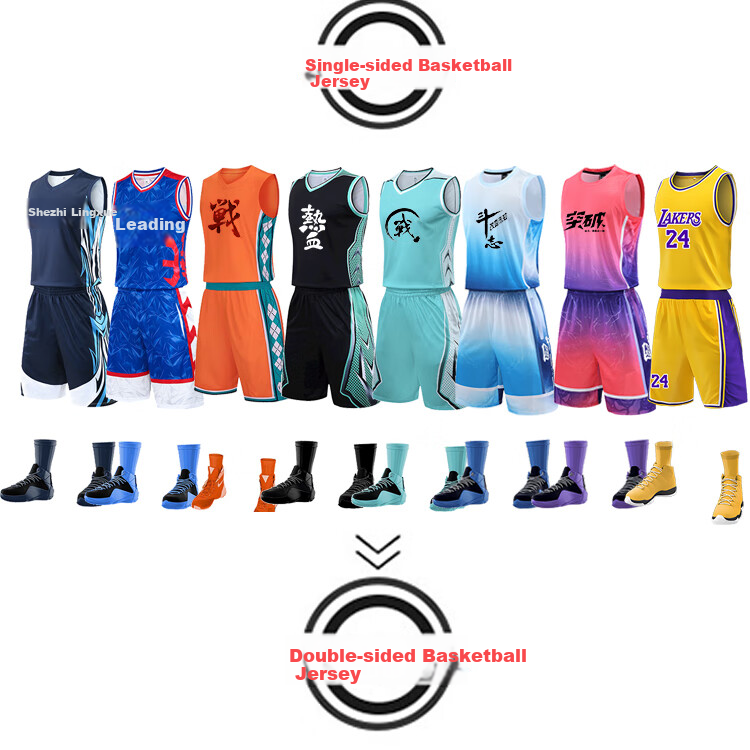 LIEYAO Basketball Uniform Set for Competition And Training, Team Sportswear with Breathable Fabric And Printed Numbers LY1928 Light Blue 2XL 2