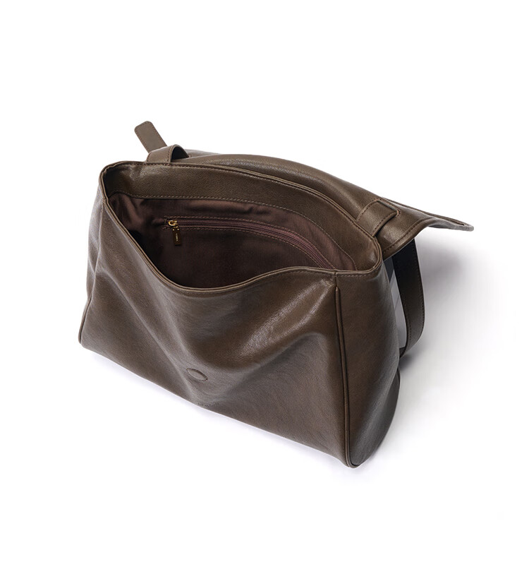 JONBAG Street-Style Flip-Top Briefcase Lock Shoulder Bag, Large Capacity, Fashionable Versatile Commuter Birthday Gift for Wife 13