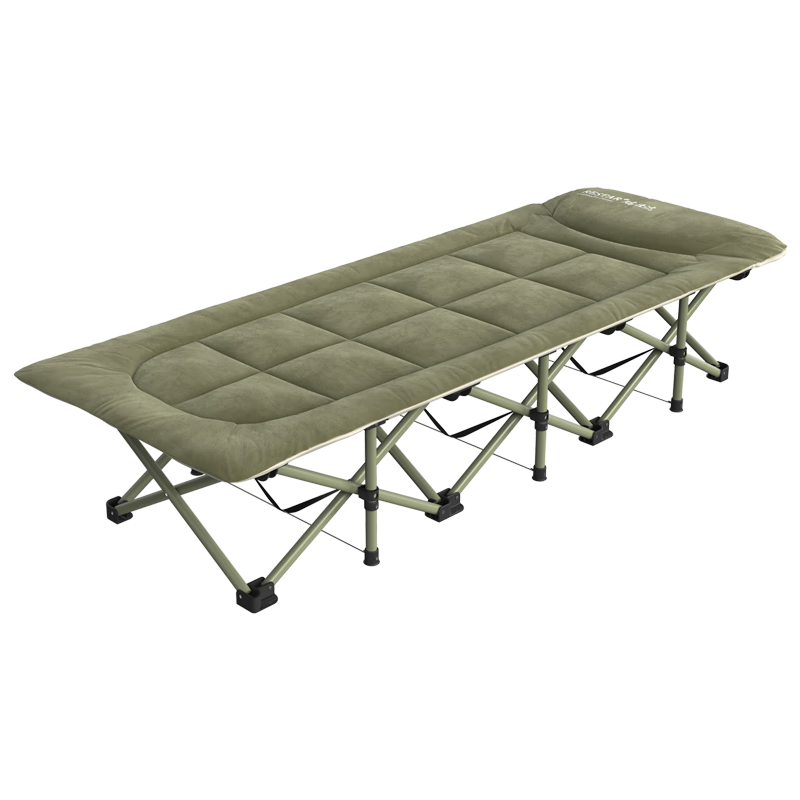 Restar Folding Bed, Nap Bed for Single Person, Office Siesta Bed, Lounge Chair, Accompanying Care Simple Bed, Portable Camping Bed - Can Be Placed at Workstatio
