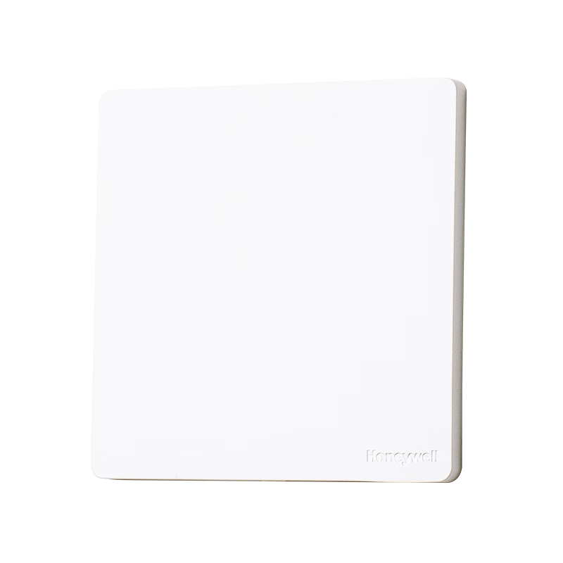 Honeywell Switch Socket Panel Ultra-thin Frameless Matte 86 Type Blank Panel White Cover Ruiyi T3 Aurora White