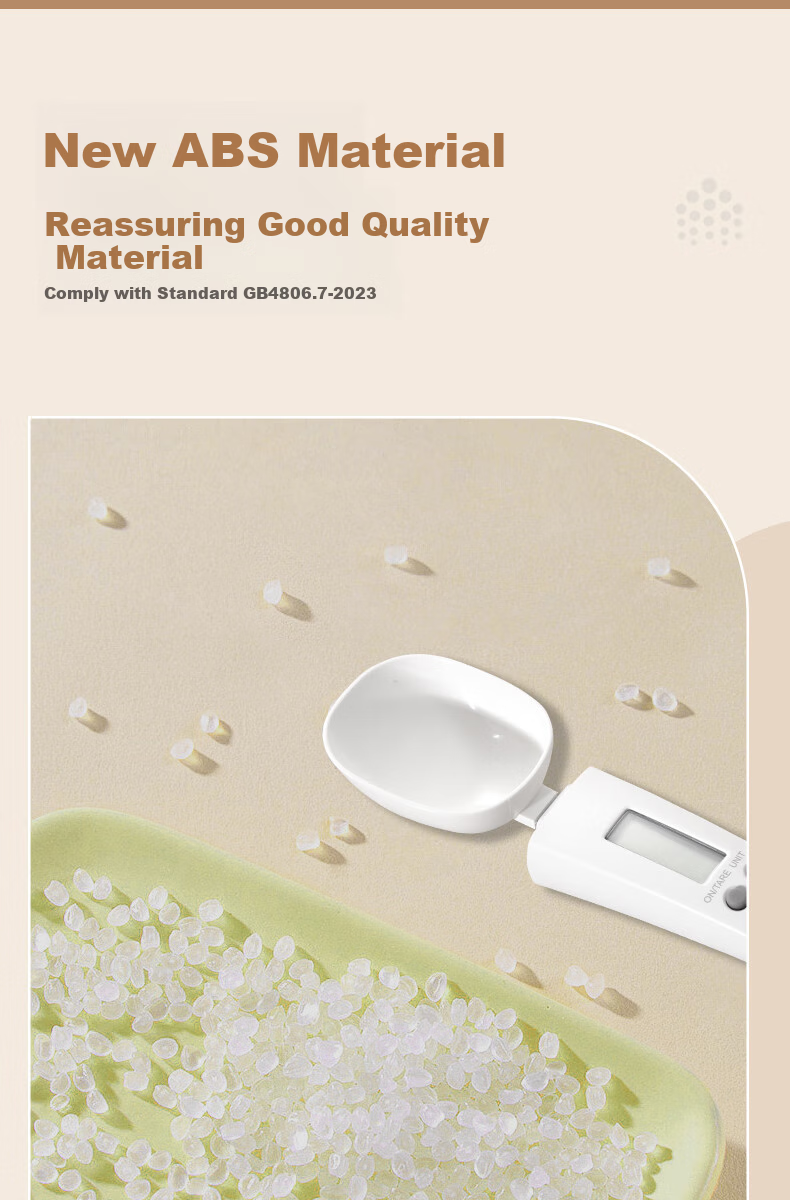 Dretec Kitchen Scale, Electronic Measuring Spoon for Home Use, Pet Food Weighing Tool, Baking Large Spoon Head, Small Qixi Gift 8