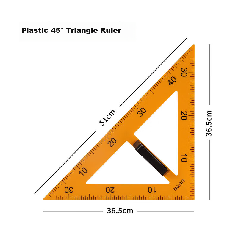 Liuxin Triangle Ruler Protractor Teaching Aid, Magnetic Math Tool for Elementary And Middle School Students, Stationery And Learning Supplies, Back-To Season And Teacher's Day Gift, Educational Kit Set for Gifting 11