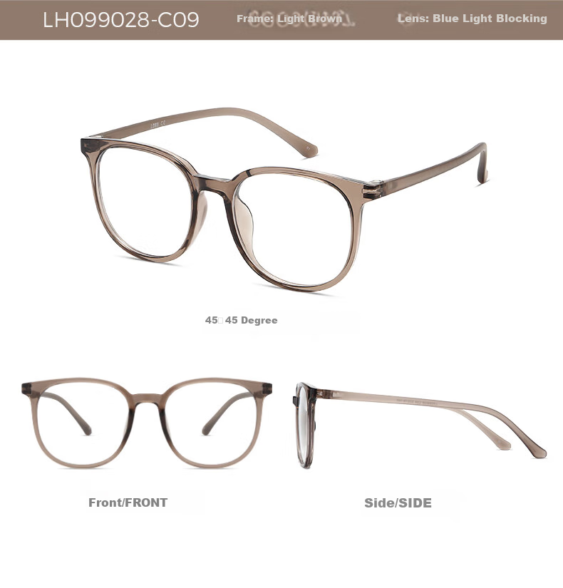 ZEISS Ultra-Light Large Frame Glasses for Women, Bare-Faced Ice American Style, Can Be Fitted with Prescription Lenses for Myopia, Anti-Blue Light Radiation And Eye Strain Protectio 15