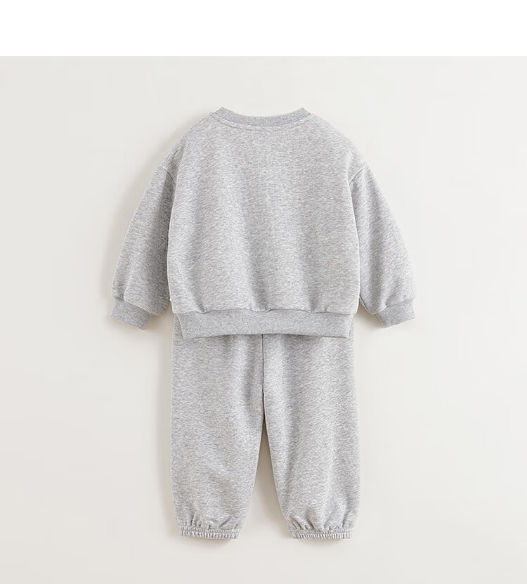 MARC&JANIE Boys' American Casual Sports Set, Baby Sweatshirt Set, Spring 2025 Collection, 550305 2
