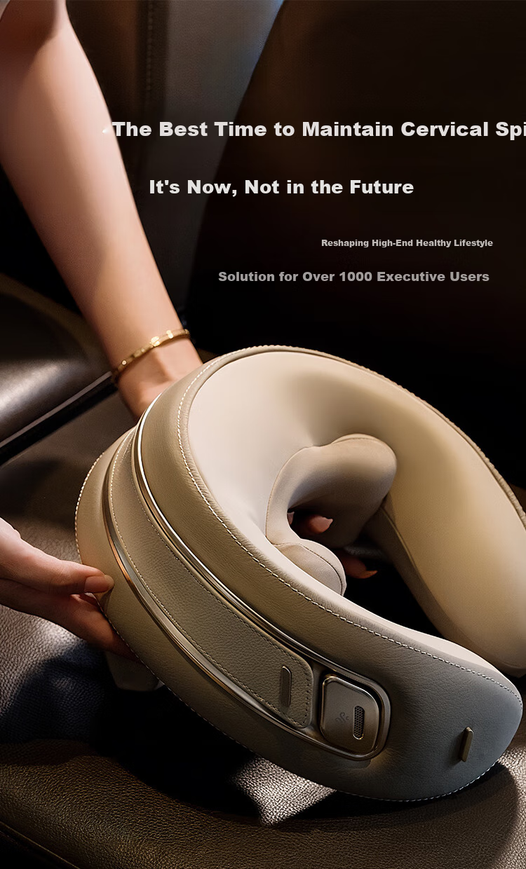 Liangjie 2025 New Product Dolores Neck Massager, Shoulder And Neck Massage Device, Heat Therapy Kneading Neck, Mid-Autumn Festival Gift Box, Birthday Present for Parents 17