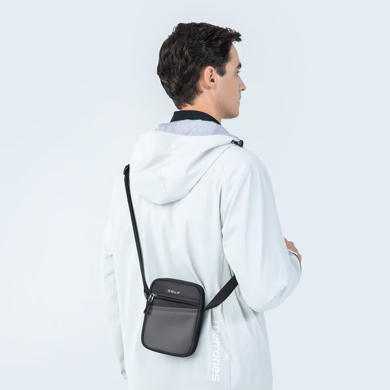 GOLF Men's Casual Shoulder Bag Lightweight Sports Crossbody Bag Commuter Phone iPad Bag Water-Resistant Outdoor