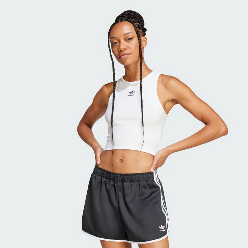 Adidas Trefoil Series, Women's ESS RIB TANK Vest, JC9007, XL Size