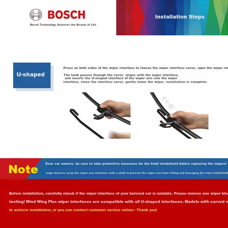 BOSCH Windshield Wiper Blades for Honda Accord 11th Generation (After 2021)