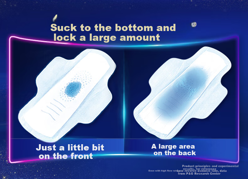 Hushubao Liquid Sanitary Napkins, Daily Use, 240mm, 40 Pieces, Menstrual Pads, Comfortable Protection, Sold by JD, Thin And Comfortable 6