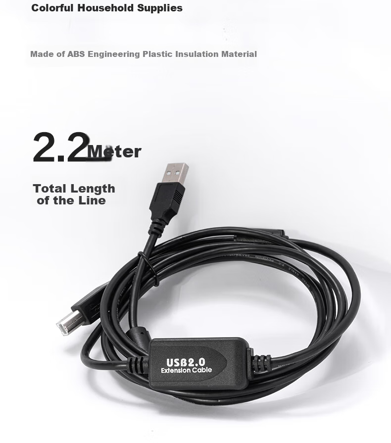 Deli Scanner High-Speed Camera Encrypted Cable, Office Automatic Continuous Scanning Compatible with Domestic Kylin And Tongxin Systems, Specialized Cable GK891 (Black) (One Piece) 3