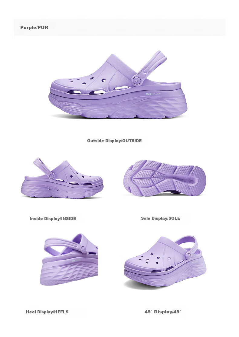 Skechers Women's Summer Perforated Sandals, Platform Shoes with Thick Soles for Outdoor Wear, Beach Shoes with Comfortable Cushioning 17