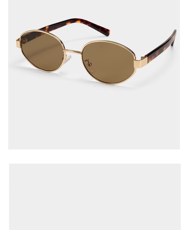 Fenchi 2025 New Light Luxury Vintage Style Sunglasses for Women, High-End Nearsighted Sunglasses, Tan Songyun And Qin Lan Same Style Nocap 13