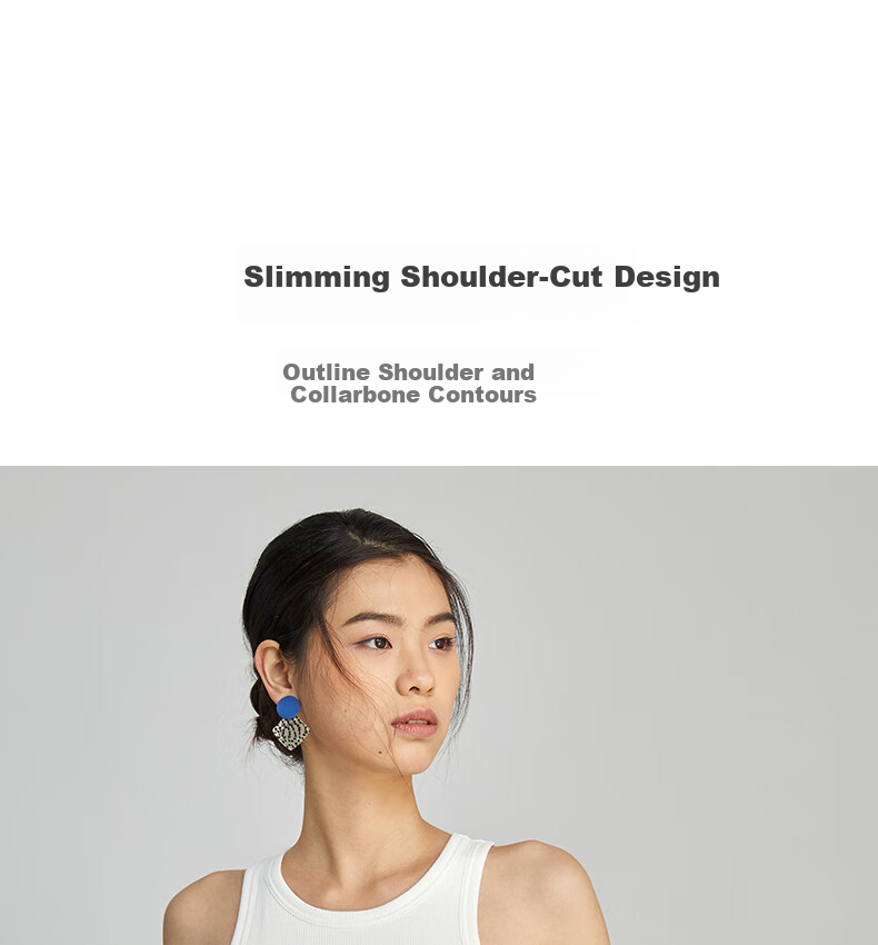 TINGE White Camisole Tank Top for Women, Thin Style with Built-In Bra Pads, Inner Wear Or Outer Wear Top 6
