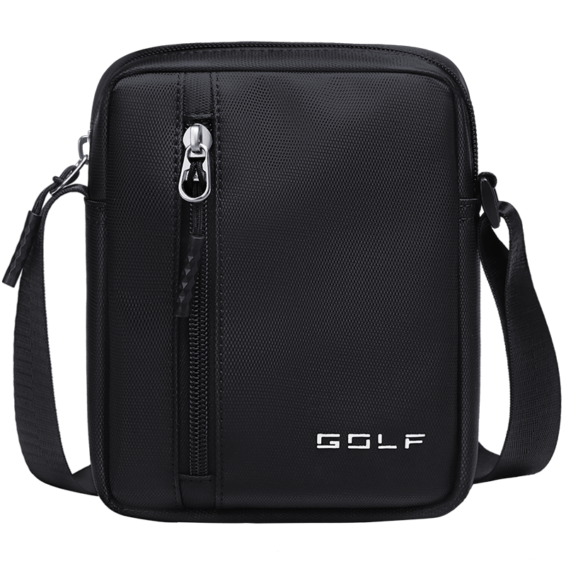 GOLF Shoulder Bag for Men, Casual Water-Resistant Sports Cycling Commuter Crossbody Bag, Lightweight Phone Pouch with Large Capacity