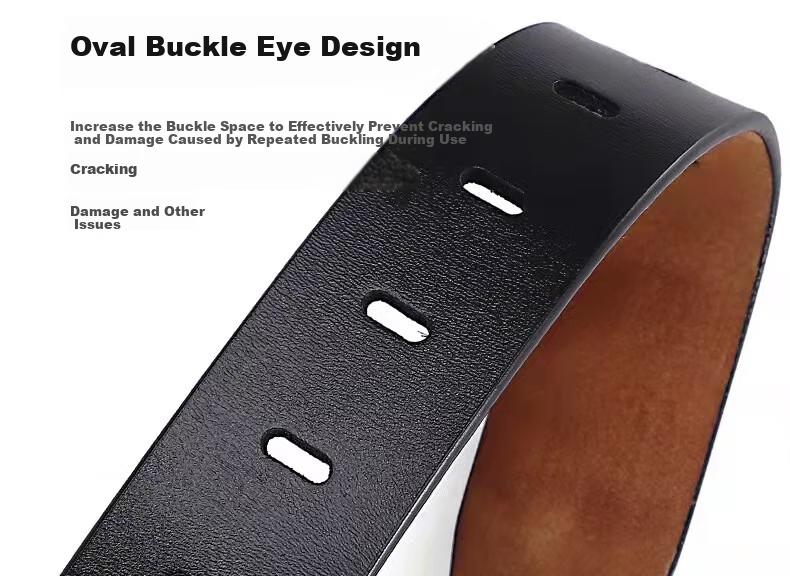 Dibinze Men's Belt, Extended 150cm, Large Size, for Chubby Men, Genuine Leather, Pin Buckle, Extra Long Belt, Gift for Boyfriend 12