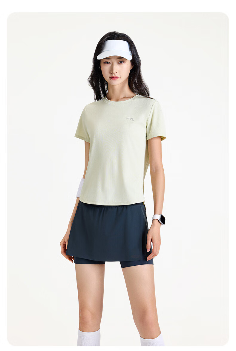 ANTA Quick-Dry T-Shirt | Women's Sports Tee, Summer New Style Breathable Training Running Top, Yoga Fitness Short Sleeve 7