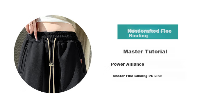 Halo Queen Women's Casual Pants, Spring And Autumn High-Waisted Slimming Loose-Fit Joggers, Fashionable Height-Increasing Casual Pants H13QR1940 1