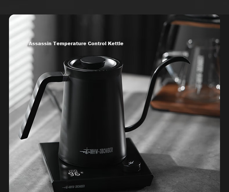 MHW-3BOMBER Bomber [Gift] B3 Tactical Box Hand-Brew Coffee Maker Set Gift Box Camping Portable Coffee Grinder 16