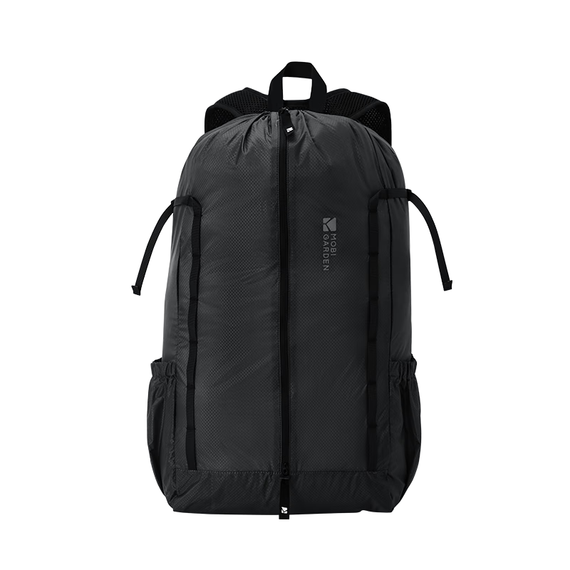 MOBIGARDEN Lightweight Feather-Like Skin Bag, Outdoor Camping Ultra-Light Water-Resistant Backpack, NX24664025, Dark Iron Gray