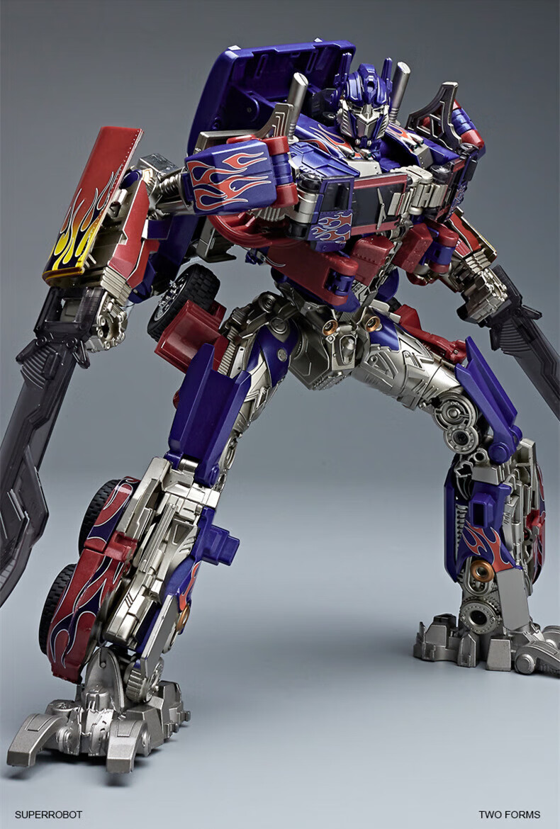 Kakaya Transforming 5-Inch Optimus Prime Toy Robot, Bumblebee Car Alloy Transformation, Boys' New Year Birthday Gift 9
