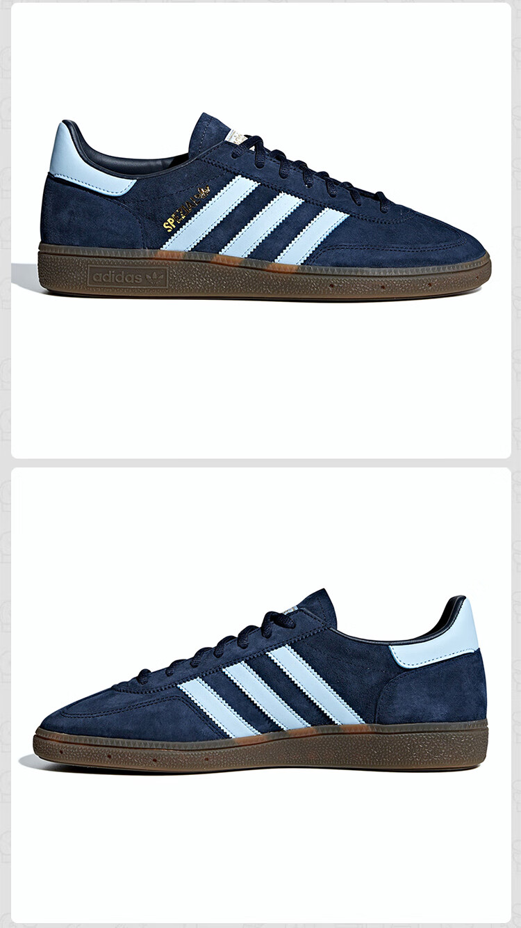 Adidas Trefoil, Men's And Women's HANDBALL SPEZIAL Casual Shoes BD7633, Size 42.5 2