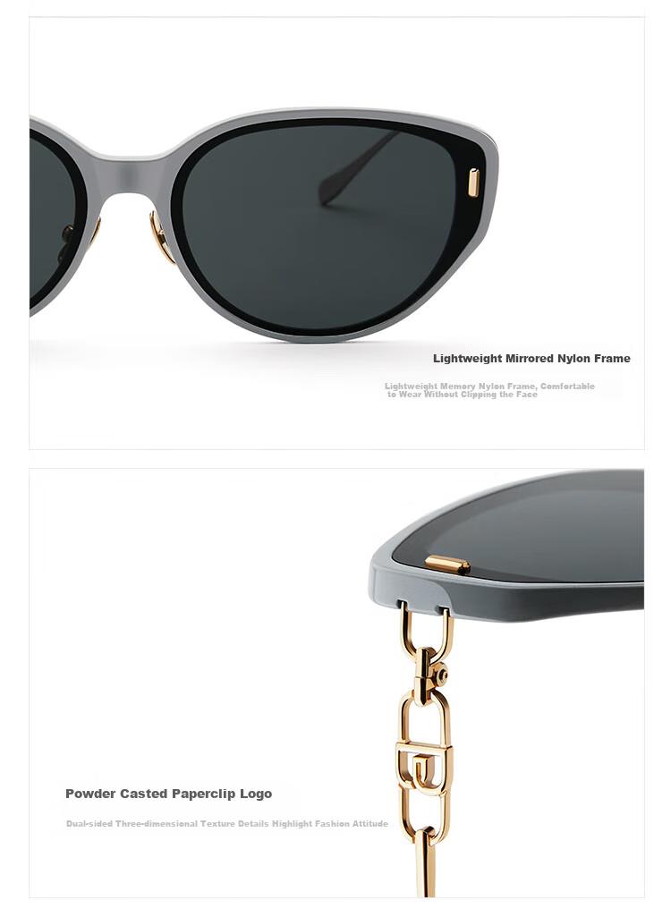 BOLON Sunglasses, Yang Zi's Style, Large Frame, UV Protection, Driving Sunglasses for Women, Trendy, BL5085A22 3