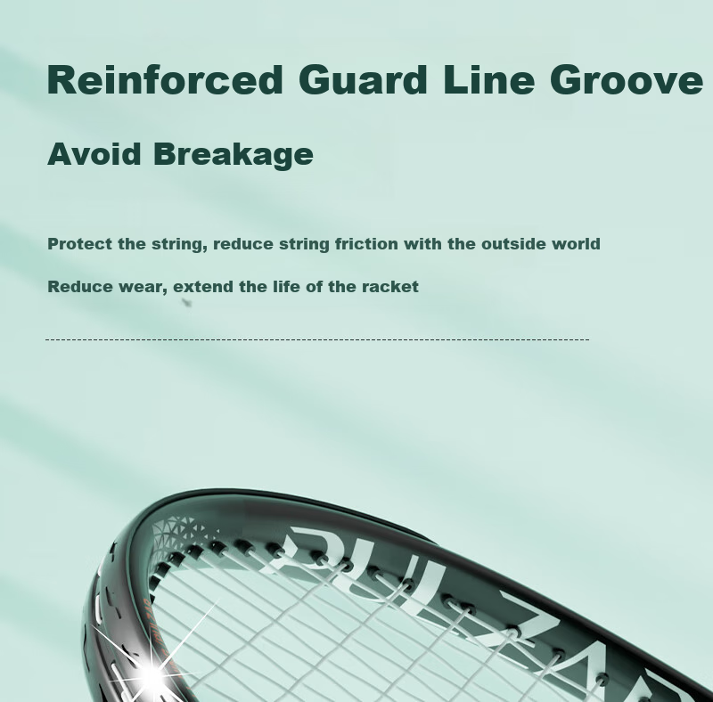 Li-Ning Tennis Racket, Power Type, for Adults And College Students, Beginners, Ultra-Light Professional Racket, Training Single Racket, Deep Dark Gree 8