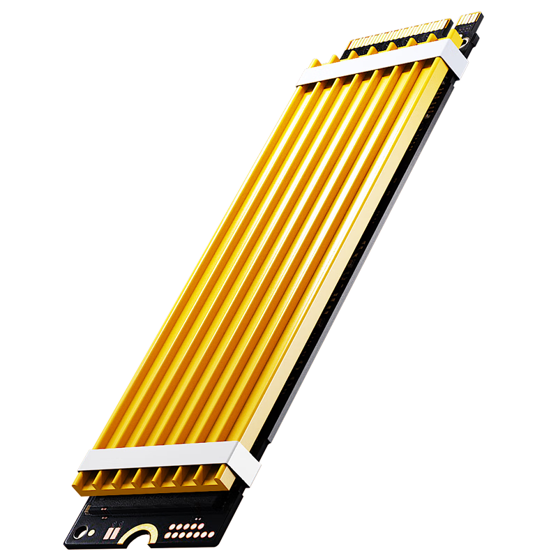 NVV M.2 SSD Heatsink, NVME Aluminum Alloy Cooling Pad, NGFF Thermal Vest, Laptop SSD Cooler, Heat Conductive Silicone Pad NT-GT6