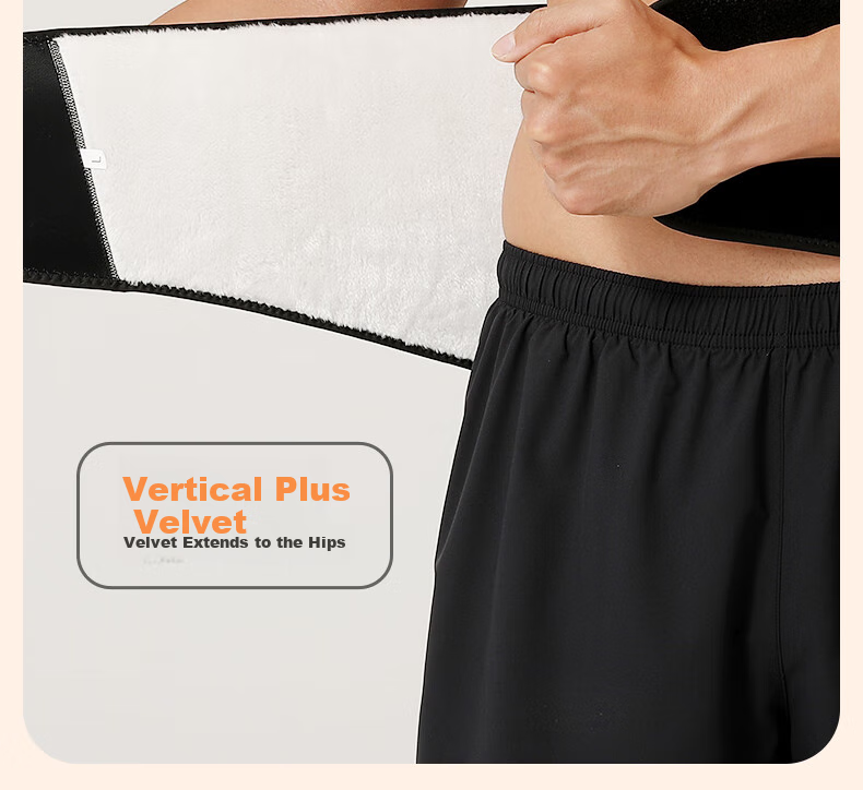 ANTA Waist Support Belt, Warm Waist And Abdomen Protector, Self-Heating Device for Men And Women with Herniated Discs, Heating Function, Black, Size M 12