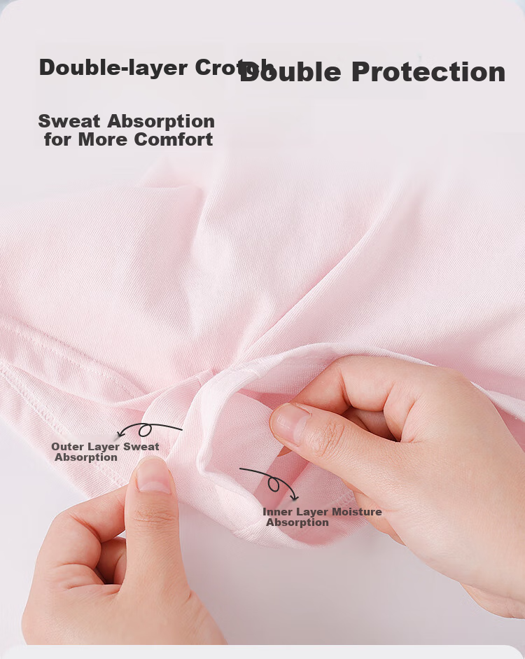 YEEHOO [Ozone Disinfection First Wear, No Wash] Pure Cotton Disposable Children's Underwear, Individually Packaged, Daily Use for Boys And Girls 12