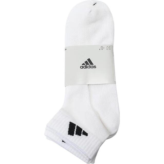 Adidas Unisex Training Series SPW ANK SOCK 3P Socks JC9269 White M