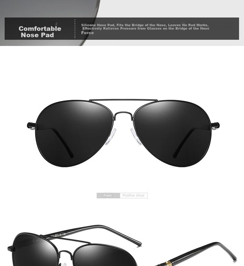 FESETE Sunglasses, Polarized Driving Glasses, UV Protection, Strong Light Blocking Sunglasses for School And Father's Day 13