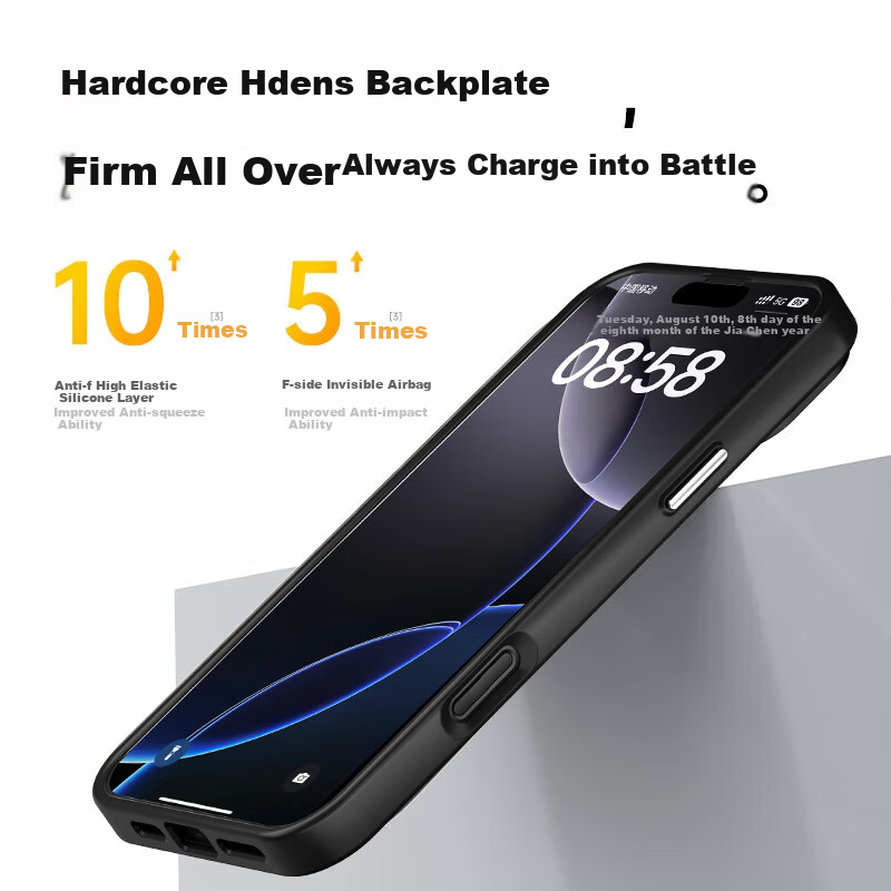 Чехол для Apple iPhone 16 Pro Max KEKLLE Skin-Like Magnetic, синий