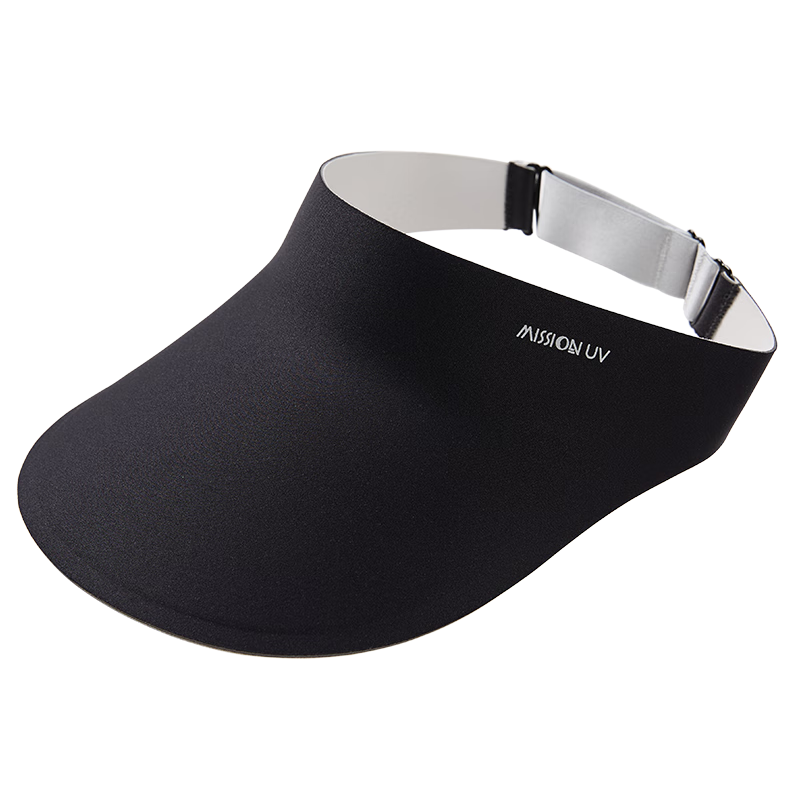 MISSION UV Unisex Sun Protection Hat, Sun Visor Cap, Summer Sports Running UV-Resistant Seamless One-Piece Hat