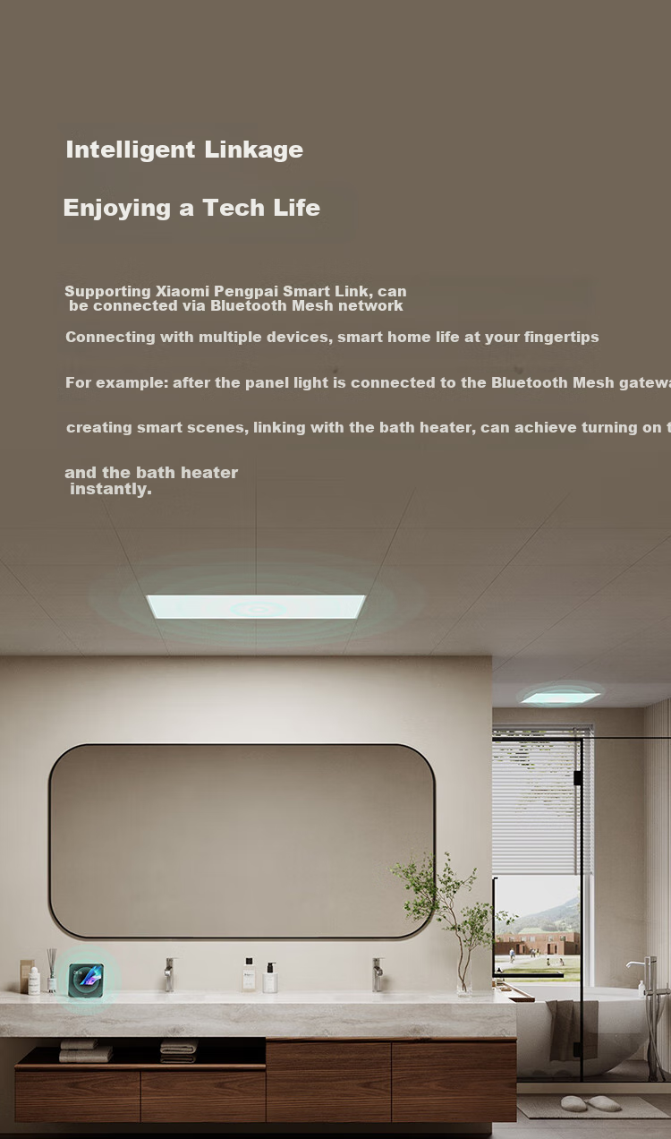 Mijia Xiaomi Mijia Panel Light Set, L60 Integrated Suspended Ceiling LED Recessed Smart Lighting Fixture 9