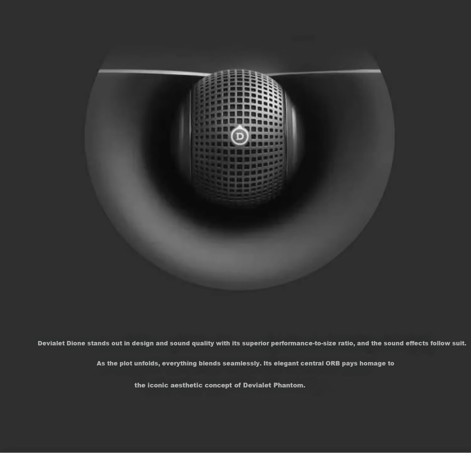 Diwalei DEVIALET Dione Soundbar Speaker System, Dolby Atmos Home Theater Living Room TV Audio, Black, 101dB, Long Bar Speaker 7
