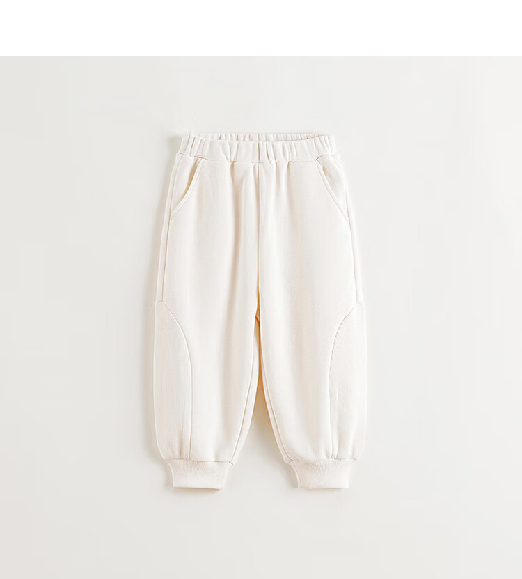 MARC&JANIE Boys' Patchwork Rib Versatile Sweatpants, Children's Trousers, Spring 2025 Collection, 250075 7